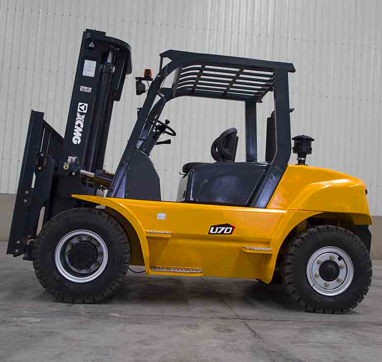 XCMG official 4.5 ton electric forklifts FB45-AZ1 China wheels batteries forklift truck for sale